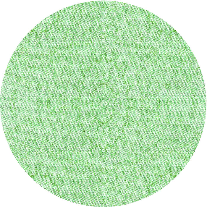 Square Machine Washable Transitional Light Green Rug in a Living Room, wshpat1765grn