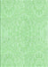 Patterned Light Green Rug, pat1765grn