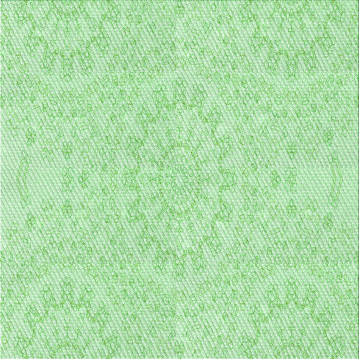 Round Machine Washable Transitional Light Green Rug, wshpat1765grn