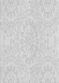 Machine Washable Transitional Cloud Gray Rug, wshpat1765gry