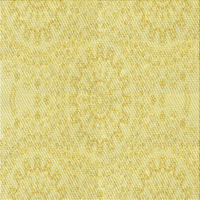 Round Machine Washable Transitional Golden Brown Yellow Rug, wshpat1765yw