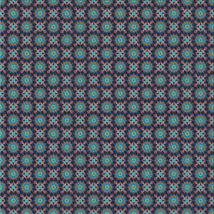 Round Patterned Burgundy Brown Rug, pat1766lblu