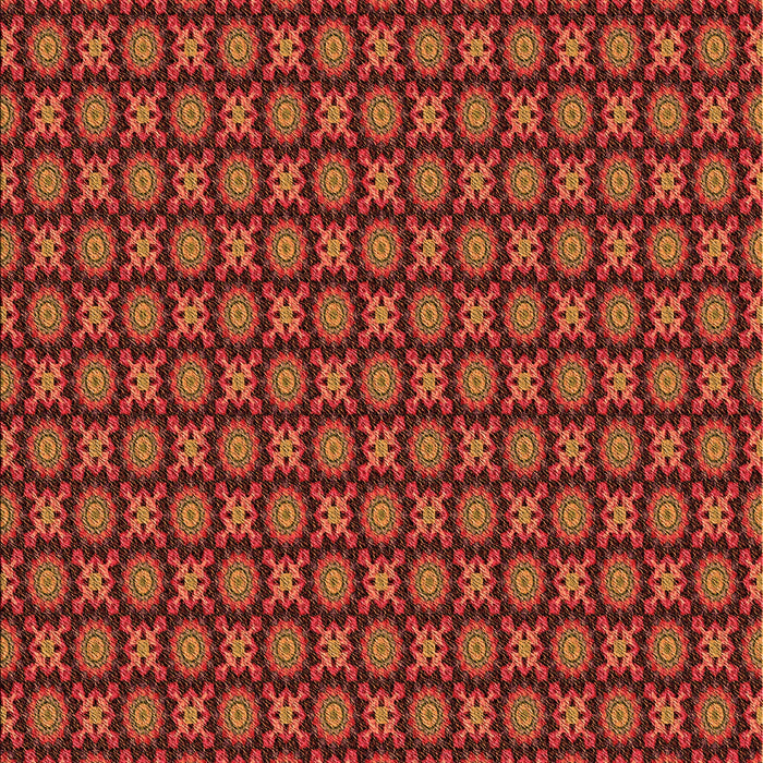 Patterned Red Rug, pat1766org