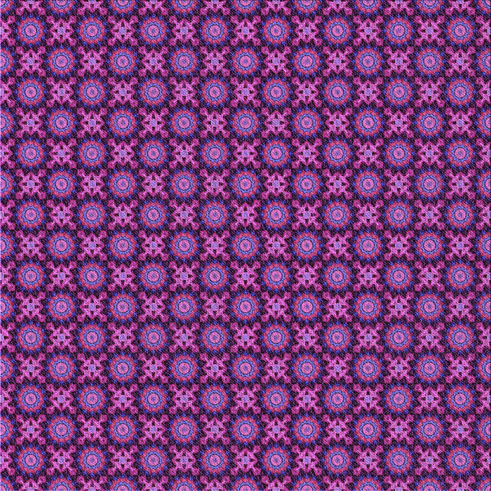 Round Patterned Dark Magenta Purple Rug, pat1766pur