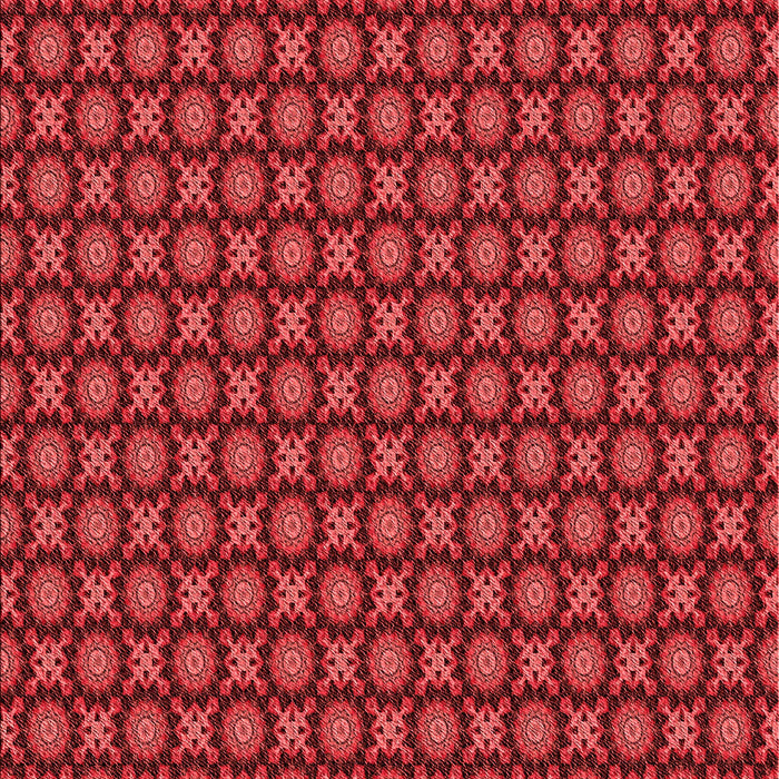 Patterned Red Rug, pat1766rd