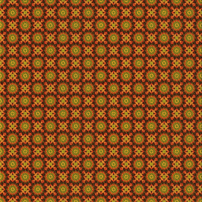 Round Patterned Crimson Red Rug, pat1766yw