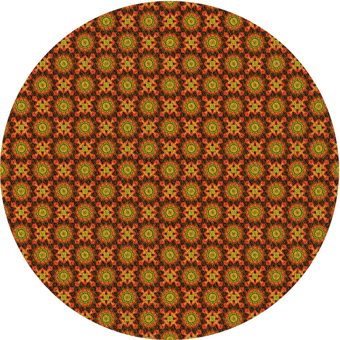 Square Patterned Crimson Red Rug, pat1766yw