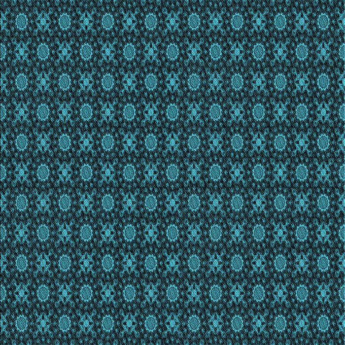 Machine Washable Transitional Deep Teal Green Rug, wshpat1767lblu