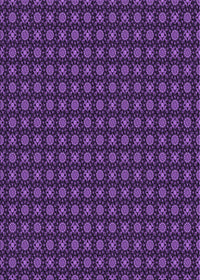 Machine Washable Transitional Dark Purple Rug, wshpat1767pur