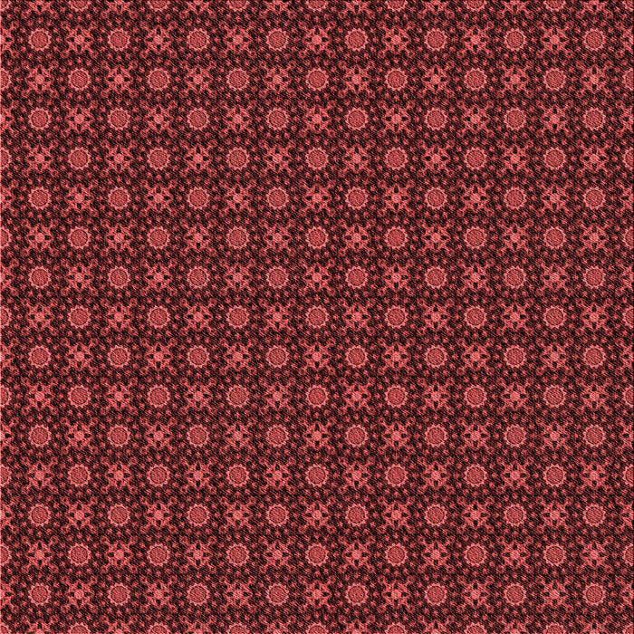 Round Patterned Maroon Red Rug, pat1767rd