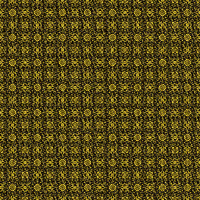 Round Patterned Black Brown Rug, pat1767yw