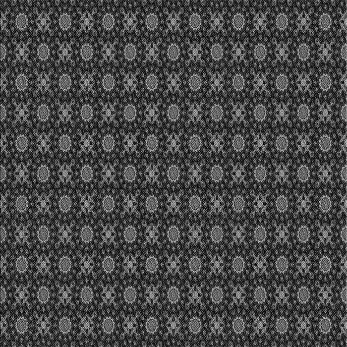 Patterned Mid Gray Novelty Rug, pat1767