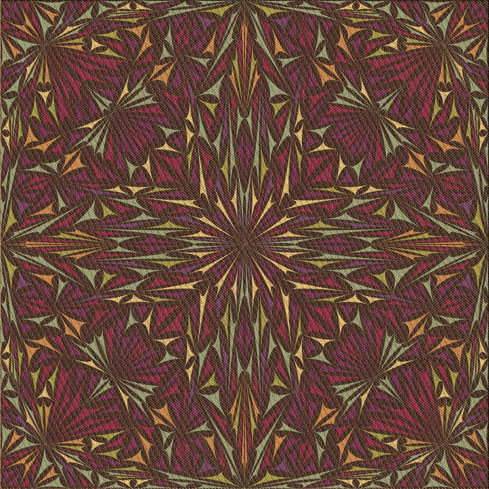 Round Machine Washable Transitional Sienna Brown Rug, wshpat1768brn