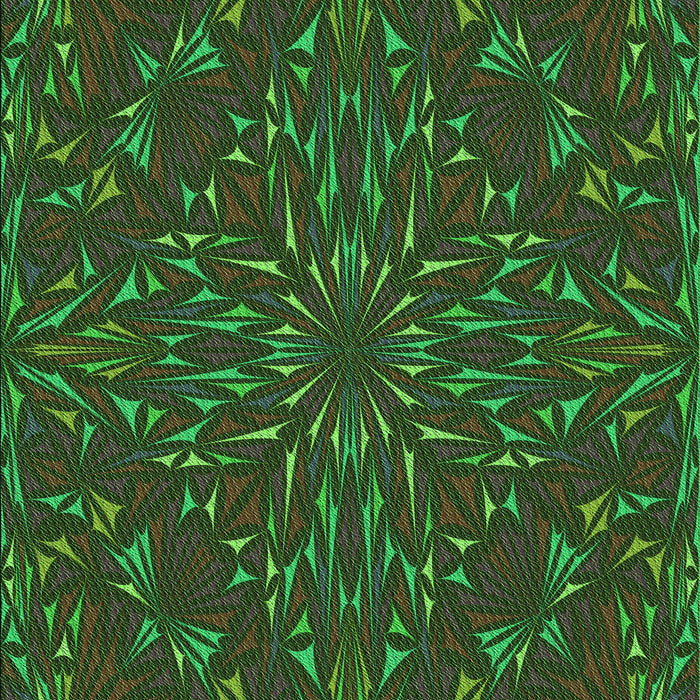Patterned Dark Lime Green Rug, pat1768grn