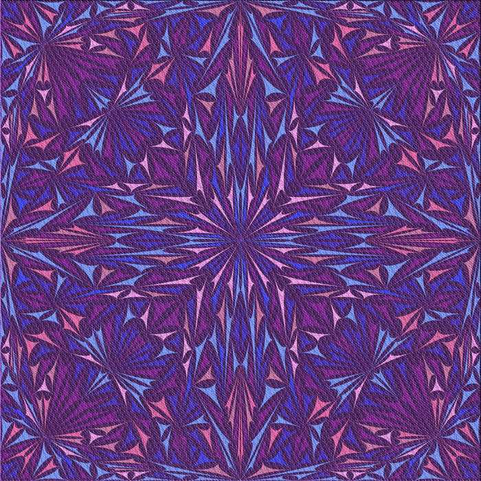 Round Patterned Bright Purple Rug, pat1768pur