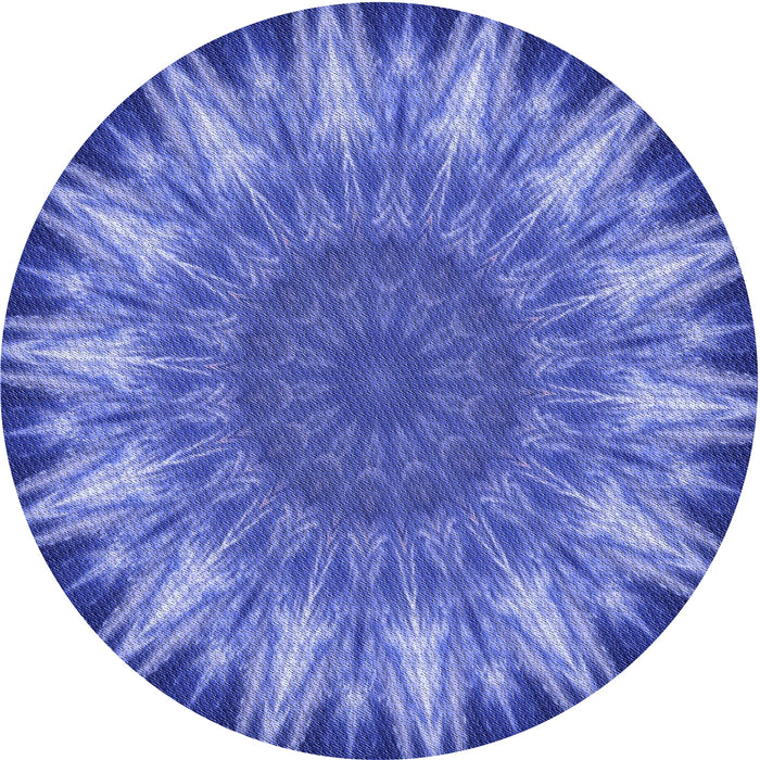 Square Patterned Sky Blue Rug, pat1769blu