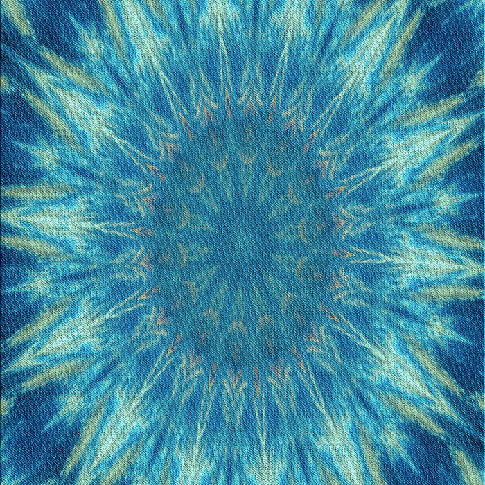 Patterned Blue Rug, pat1769lblu