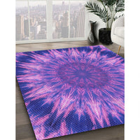 Patterned Purple Rug, pat1769pur