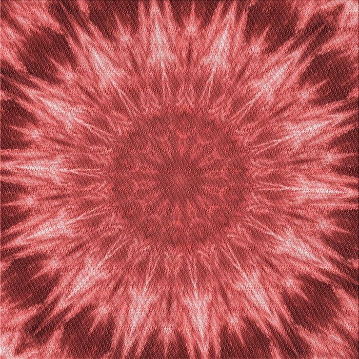 Round Patterned Red Rug, pat1769rd