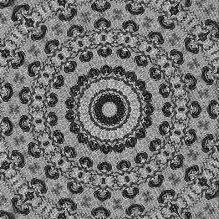 Round Machine Washable Transitional Dark Gray Rug, wshpat177gry