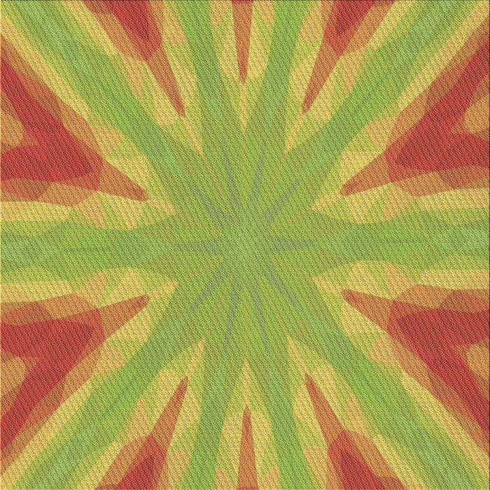 Round Machine Washable Transitional Green Rug, wshpat1770brn