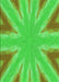 Patterned Neon Green Rug, pat1770grn