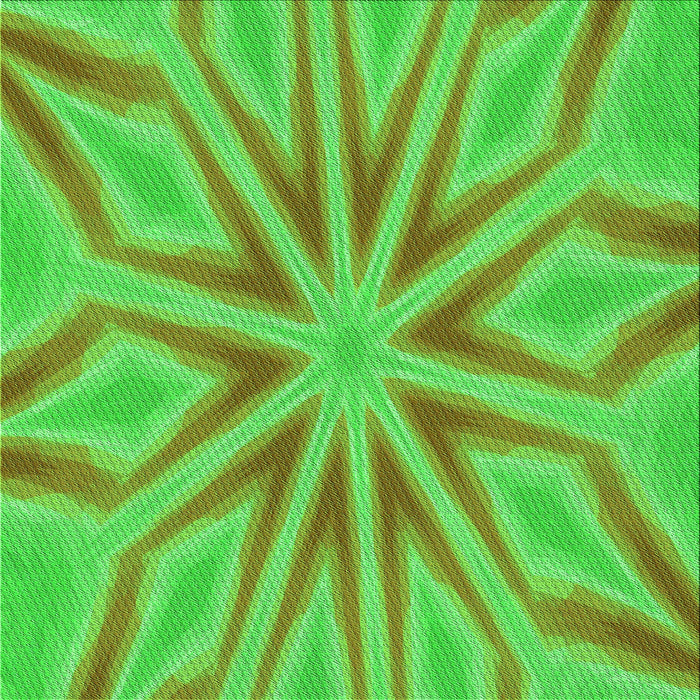 Round Machine Washable Transitional Neon Green Rug, wshpat1771grn