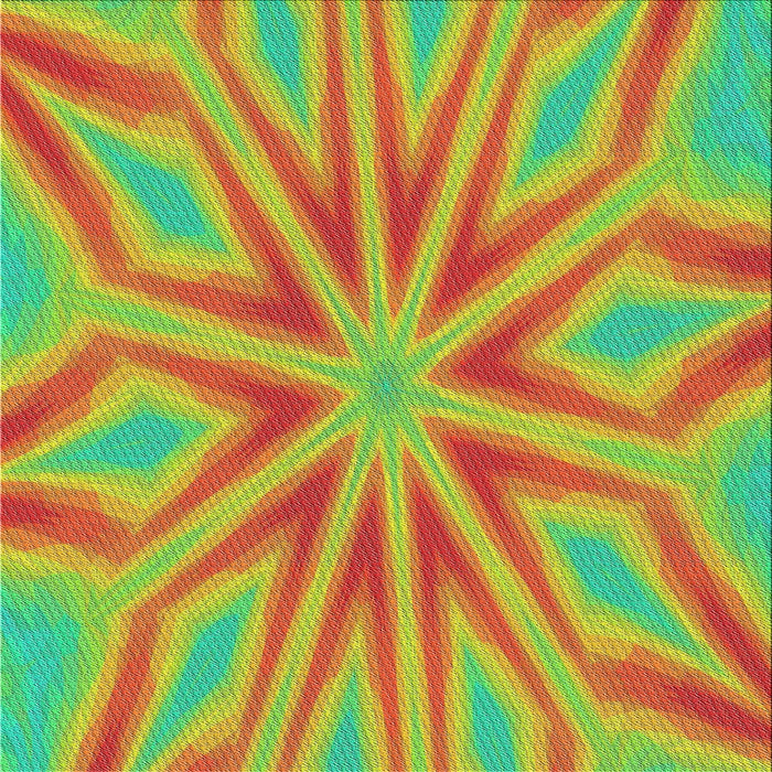 Square Patterned Sedona Brown Modern Rug, pat1771