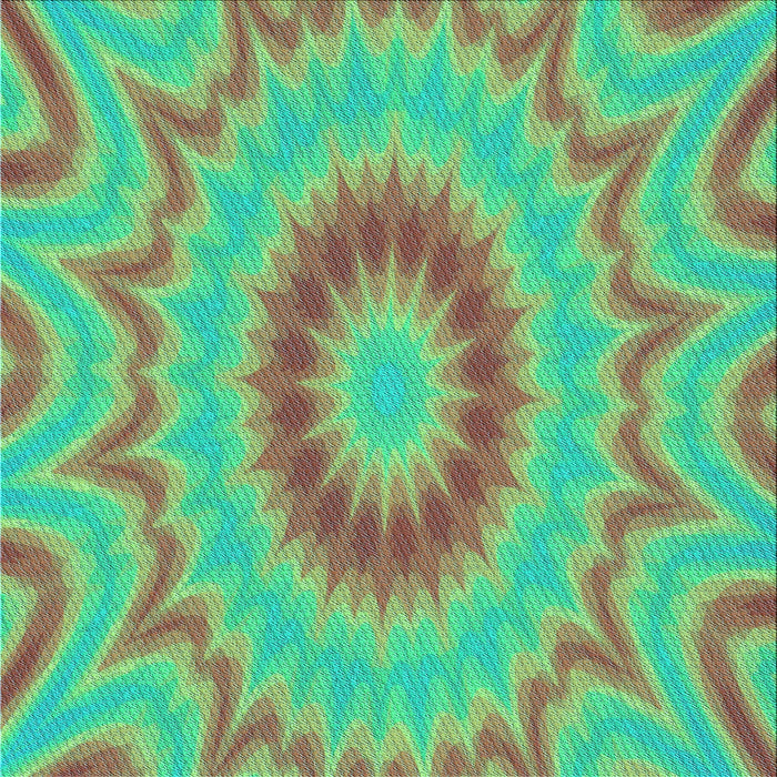 Round Patterned Lime Mint Green Rug, pat1772lblu