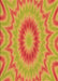 Patterned Orange Red Orange Rug, pat1772org