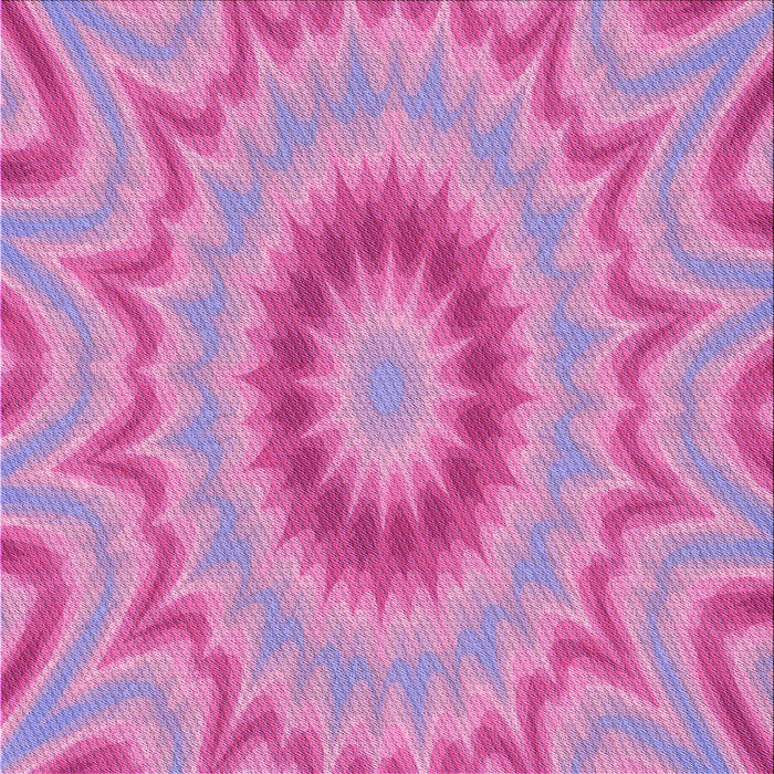 Round Patterned Violet Purple Rug, pat1772pur