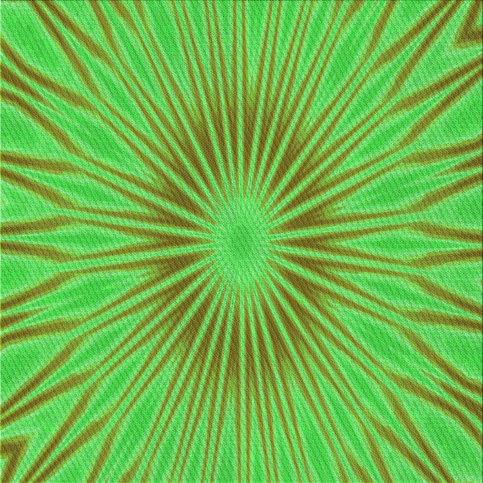 Round Patterned Neon Green Rug, pat1773grn