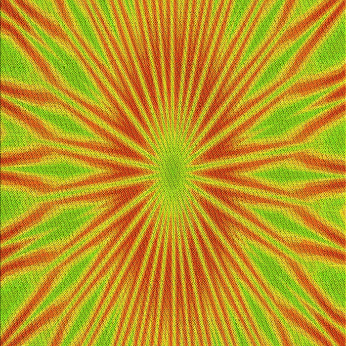 Machine Washable Transitional Neon Orange Rug, wshpat1773yw