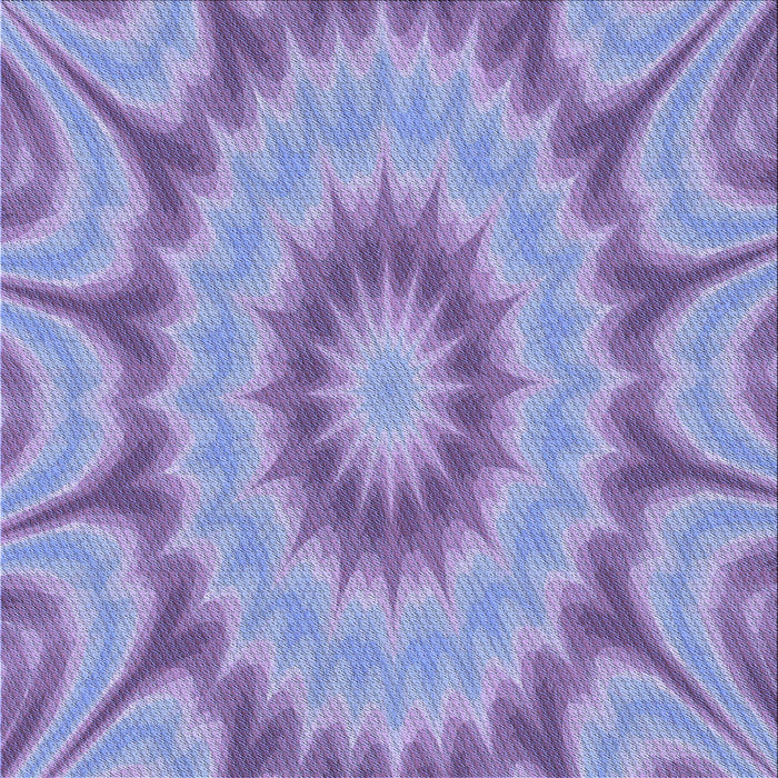 Round Machine Washable Transitional Purple Mimosa Purple Rug, wshpat1774blu