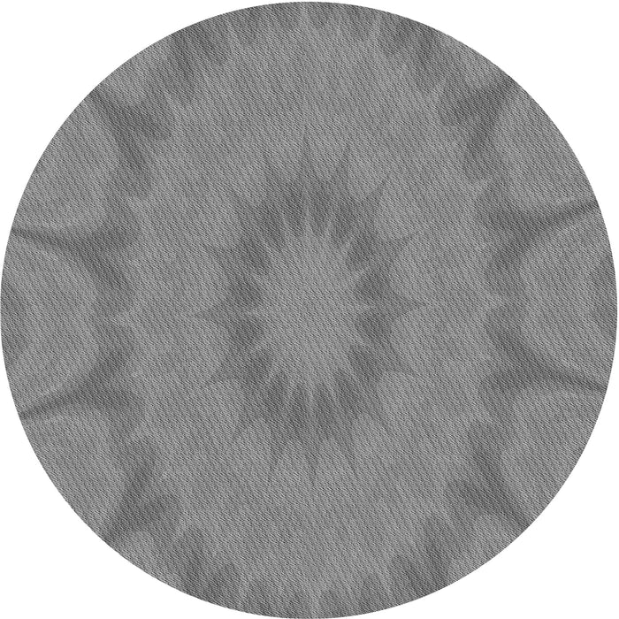 Square Machine Washable Transitional Smokey Gray Rug in a Living Room, wshpat1774gry