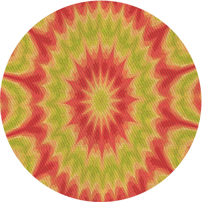 Square Machine Washable Transitional Yellow Rug in a Living Room, wshpat1774org