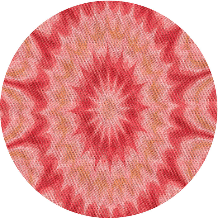 Square Machine Washable Transitional Ruby Red Rug in a Living Room, wshpat1774rd