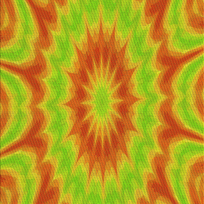 Patterned Orange Red Orange Rug, pat1774yw