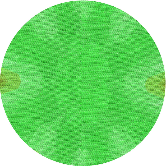 Square Machine Washable Transitional Lime Green Rug in a Living Room, wshpat1776grn