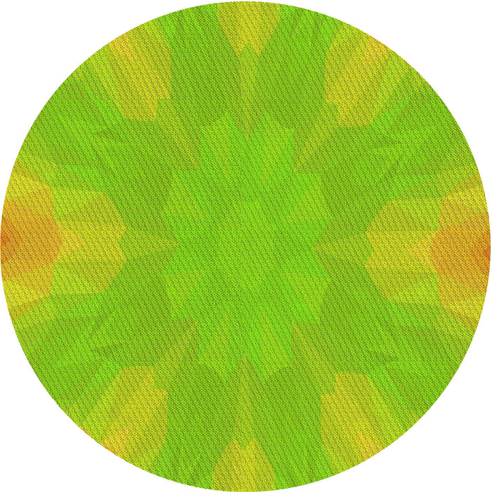 Square Machine Washable Transitional Pistachio Green Rug in a Living Room, wshpat1776yw