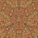Round Machine Washable Transitional Mahogany Brown Rug, wshpat1777brn
