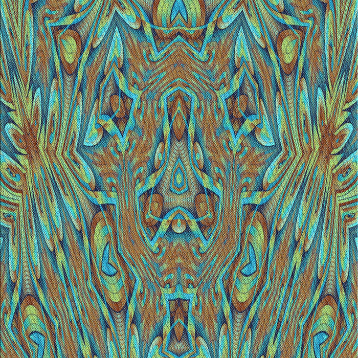 Machine Washable Transitional Coffee Brown Rug, wshpat1777lblu