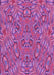 Machine Washable Transitional Purple Rug, wshpat1777pur