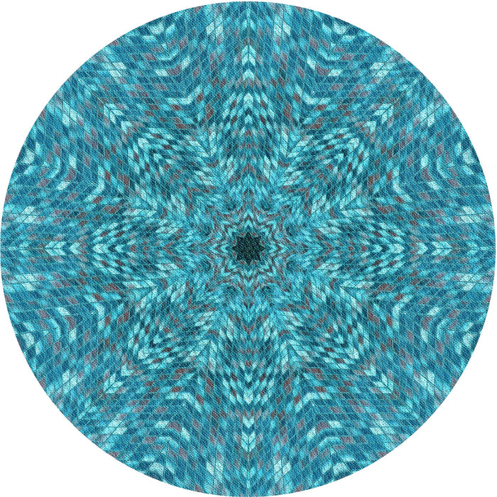 Square Machine Washable Transitional Blue Rug in a Living Room, wshpat1778lblu