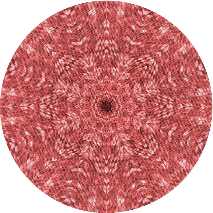 Square Machine Washable Transitional Red Rug in a Living Room, wshpat1778rd