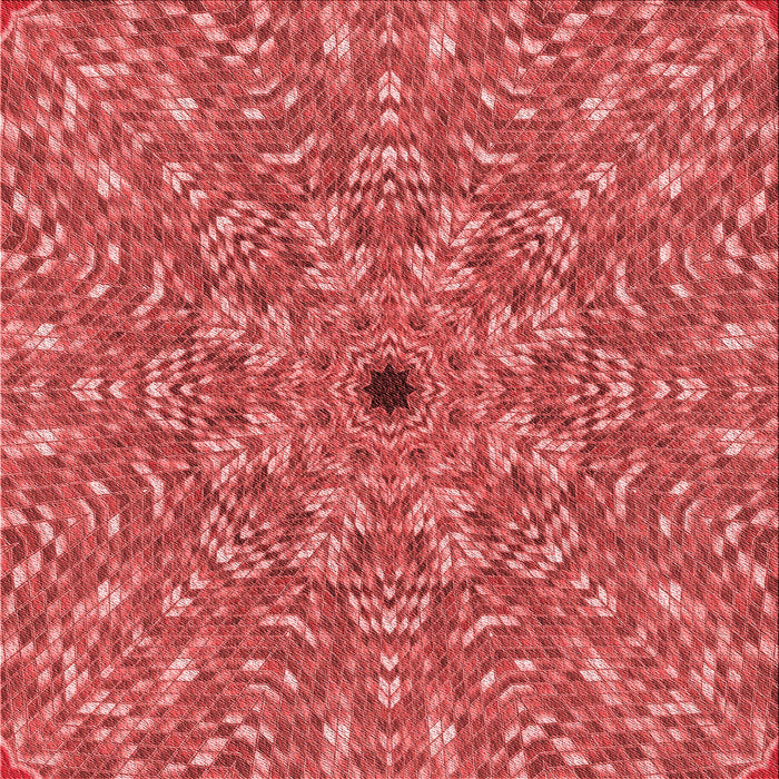 Round Machine Washable Transitional Red Rug, wshpat1778rd