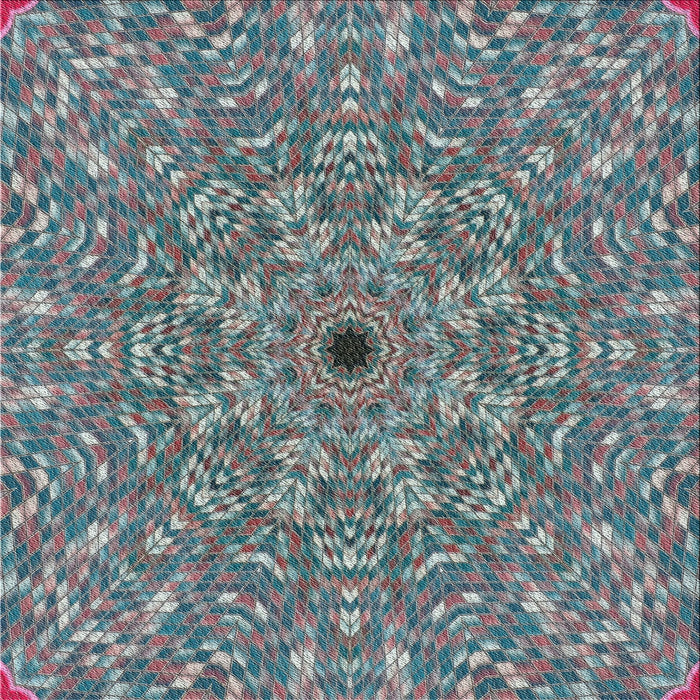 Sideview of Patterned Gray Abstract Machine Washable Rug, wshpat1778