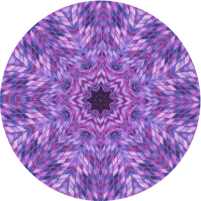 Square Patterned Purple Rug, pat1779pur