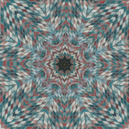 Square Patterned Gray Novelty Rug, pat1779