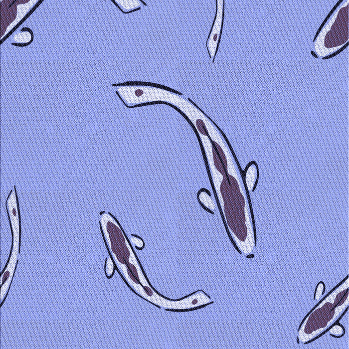 Patterned Light Sky Blue Rug, pat1780blu